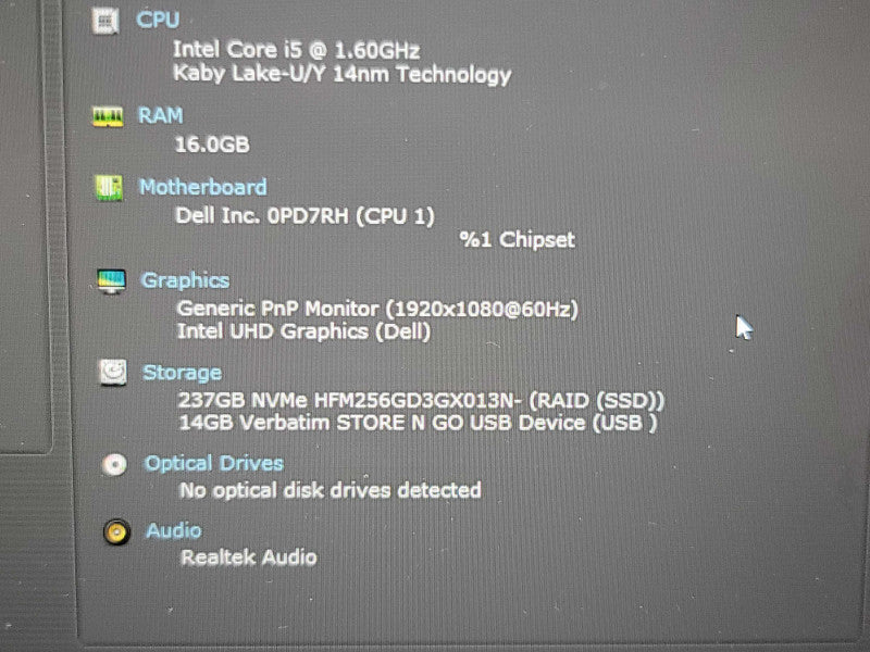 Dell Latitude 3510| i5-10210U| 16GB DDR4| 256GB SSD READ β Lap200