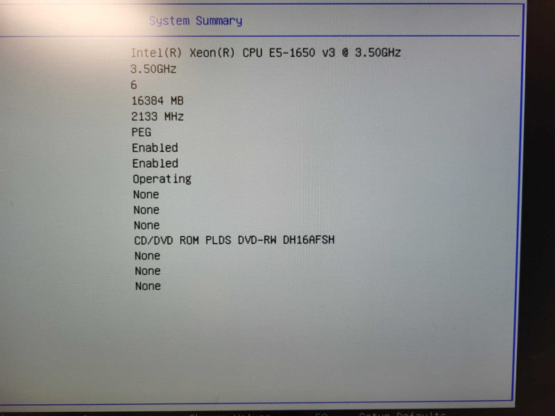 Lenovo ThinkStation P500 | Xeon E5-1650 v3 @3.50GHz, 16GB DDR4, P620 $