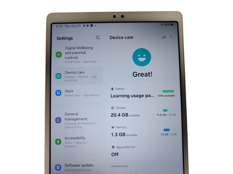 Samsung Galaxy Tab A7 - 32GB - Silver (