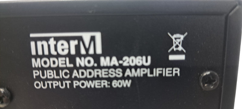InterM MA-206U  Public Address Amplifiers/Mixer