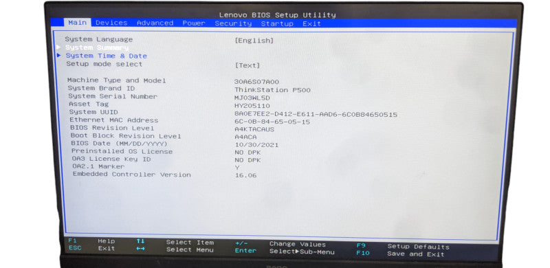 Lenovo ThinkStation P500 | Xeon E5-1650 v3 | 16GB DDR4 | No HDD |Quadro K2200