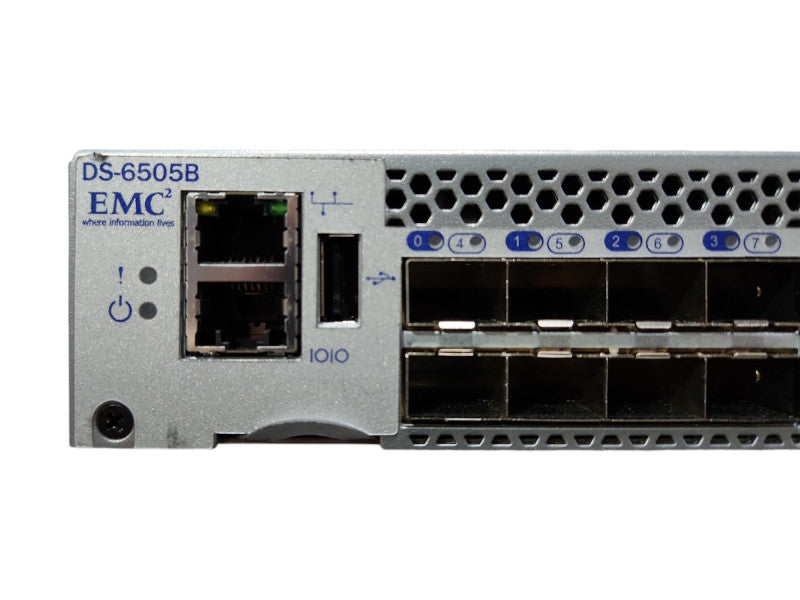 Brocade EMC2 DS-6510B Brocade 6510 24-Port 12-Port Active FC Switch, No PSU