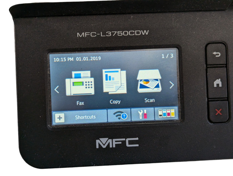 Brother MFC-L3750CDW Color Laser Printer Please READ  -