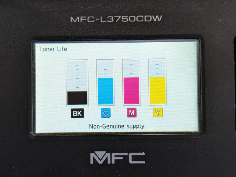 Brother MFC-L3750CDW Color Laser Printer Please READ  -