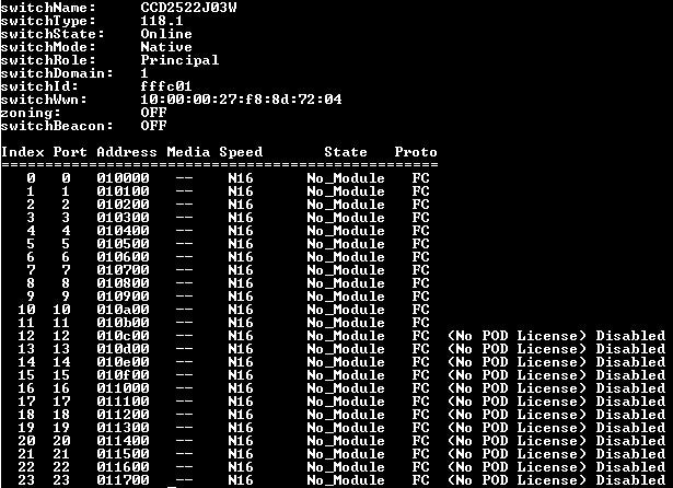 Brocade EMC2 DS-6510B Brocade 6510 24-Port 12-Port Active FC Switch, No PSU !