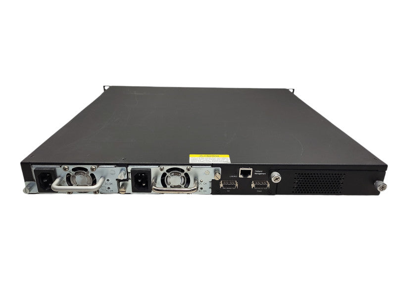 Brocade FCX648S-HPOE 48 Port Gigabit PoE Network Switch, 2 X PSUs READ Q$