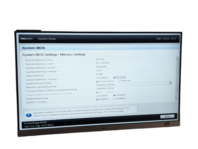 Dell PowerEdge 1U R640 2x Intel Xeon Gold 6134 @ 3.20Ghz 128GB RAM -