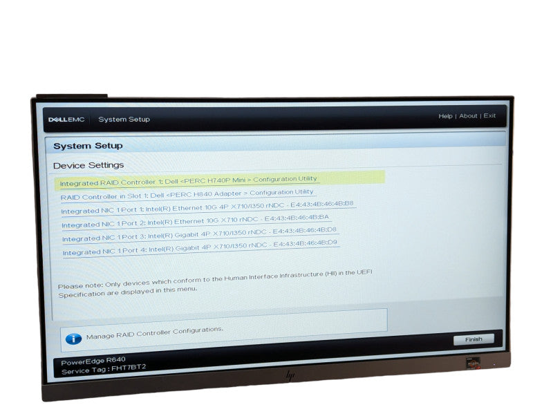 Dell PowerEdge 1U R640 2x Intel Xeon Gold 6134 @ 3.20Ghz 128GB RAM -