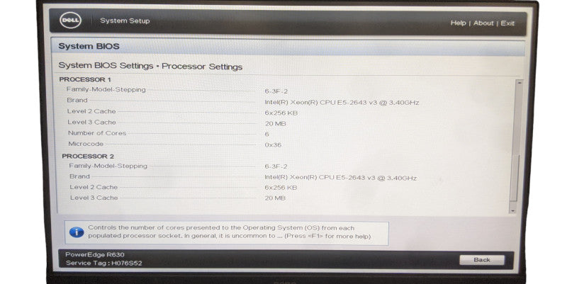 Dell PowerEdge R630 | 2x Xeon E5-2643 v3 | 32GB DDR4 | No HDD | H730 Mini