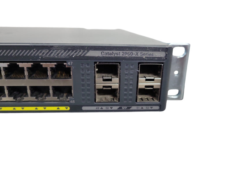 Cisco WS-C2960X-48LPS-L V04 | 48-Port Gigabit PoE+ 370W Switch | 4x SFP !