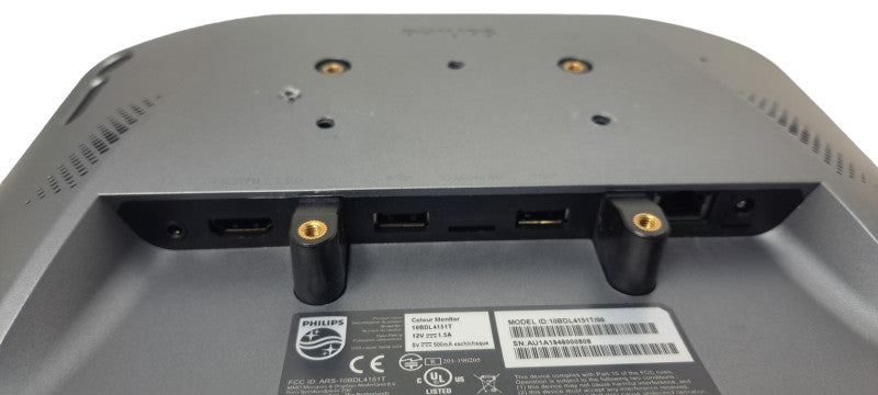 Philips 10.1" 10BDL4551T/00 Multi-Touch Digital Signage Display W/ Adapter
