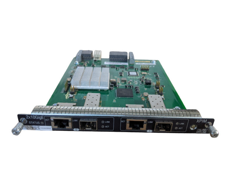 Juniper SRX-GP-2XE-SFPP-TX 2-Port 10GbE SFP+ 10G Base-T Copper XPIM Q
