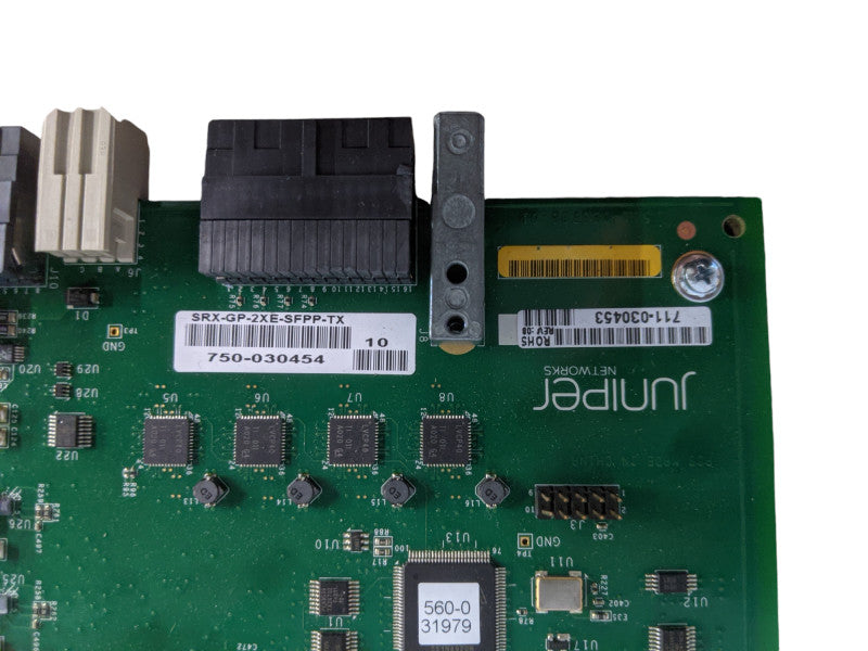 Juniper SRX-GP-2XE-SFPP-TX 2-Port 10GbE SFP+ 10G Base-T Copper XPIM Q
