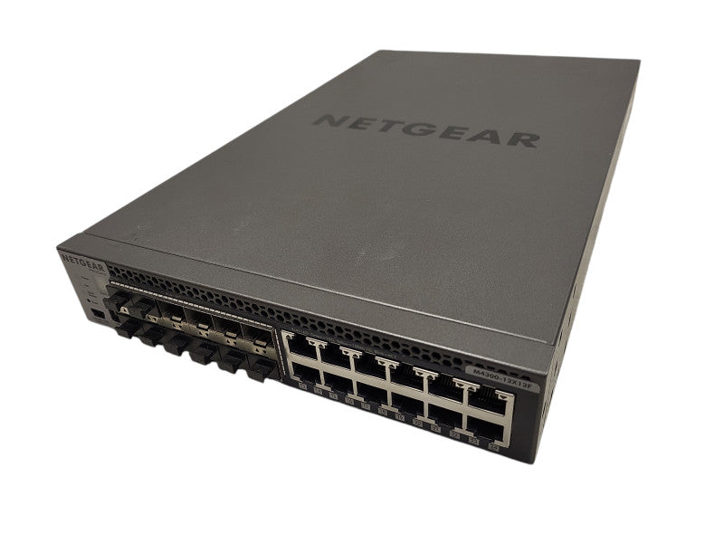 NETGEAR XSM4324S M4300-12X12F 24 Ports Rack-Mount Managed Fiber Ethernet Swit $