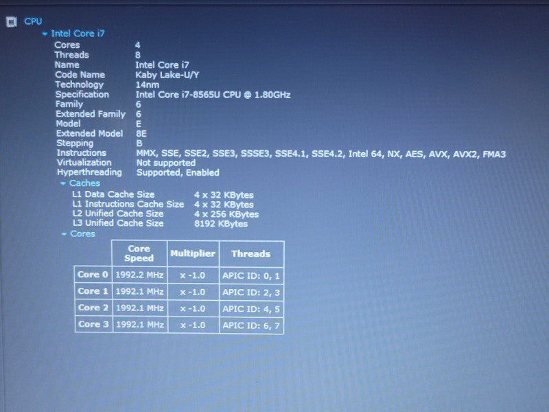 Dell Latitude 3500| i7-8565U| 16GB DDR4| GeForce MX130| 256GB SSD read β BudLap