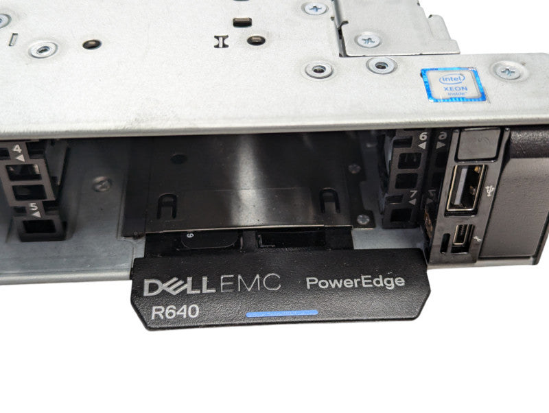 DELL EMC PowerEdge R640 2x Intel Xeon Silver 4110 @ 2.10Ghz 128GB RAM H740P -