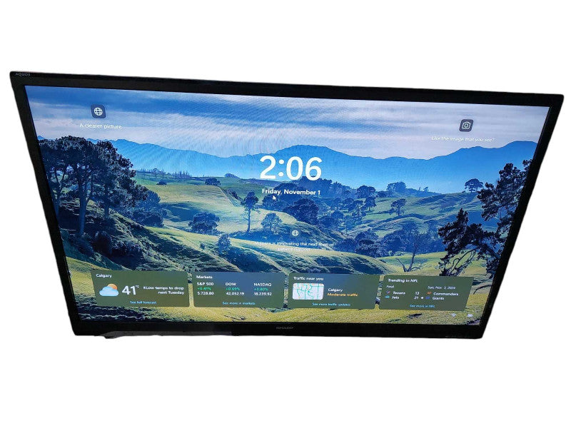 Sharp Aquos Liquid Crystal 52" TV Model: LC-52LE640U =