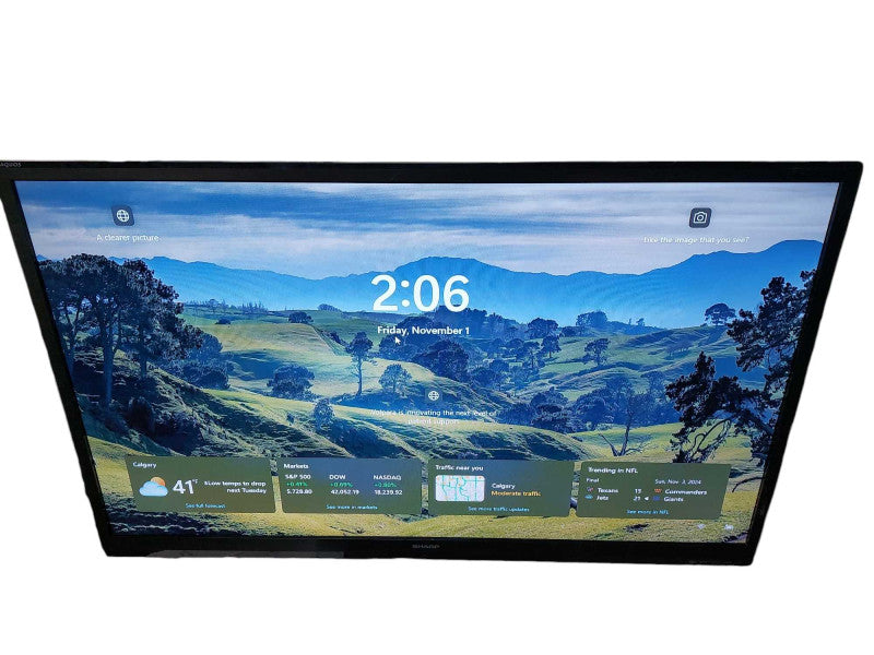 Sharp Aquos Liquid Crystal 52" TV Model: LC-52LE640U =