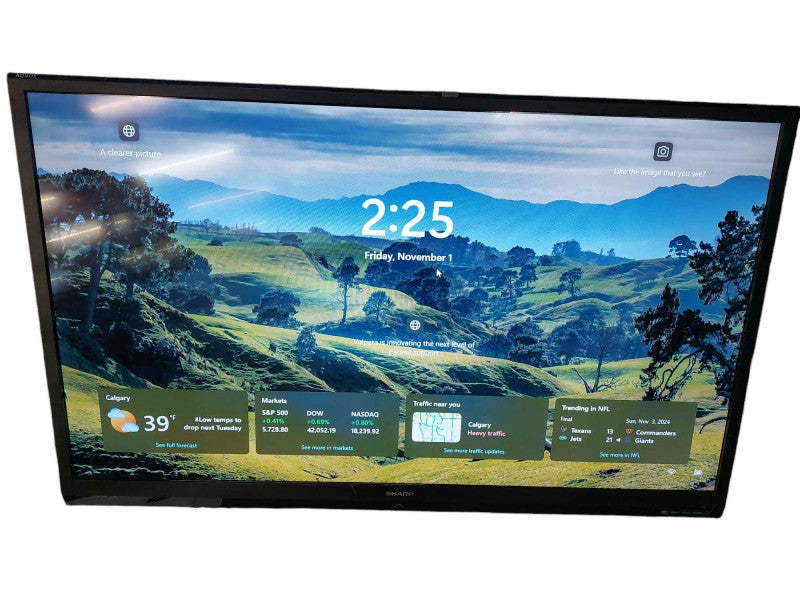 Sharp Aquos Liquid Crystal 52" TV Model: LC-52LE640U Q=
