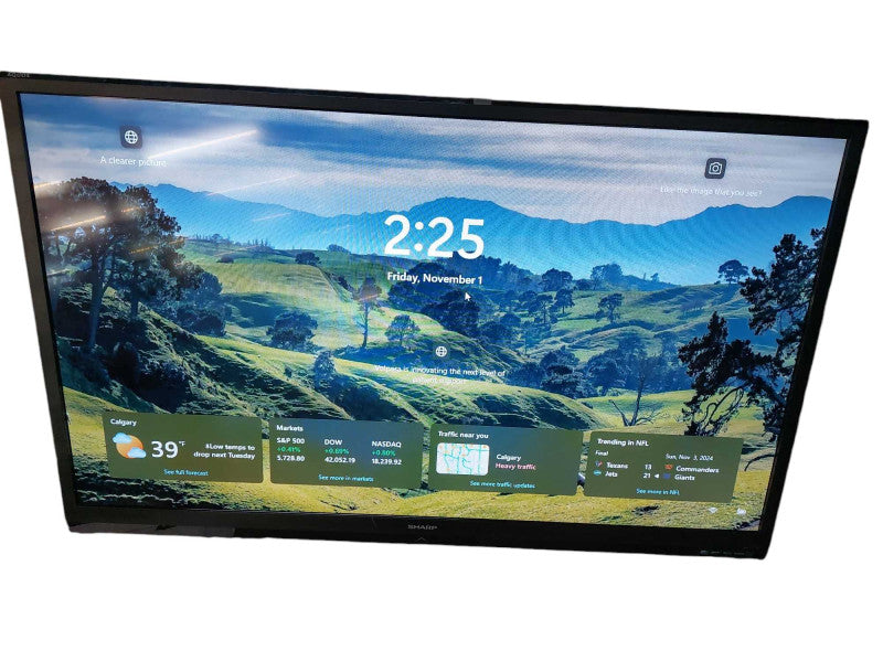 Sharp Aquos Liquid Crystal 52" TV Model: LC-52LE640U Q=