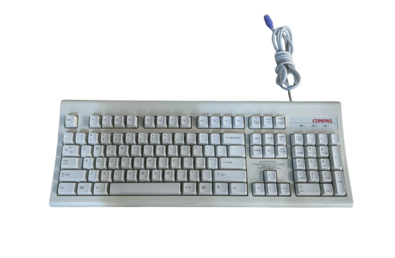 Vintage Compaq KB-3923 Wired PS/2 Keyboard