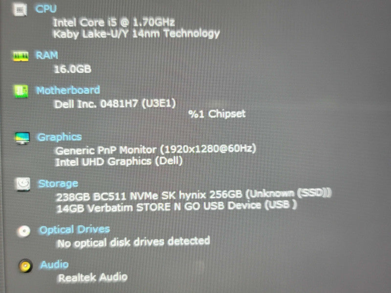Dell  Latitude 7210 2-in-1| i5-10210U| 16GB DDR3| 256GB SSD  Qβ Lap200