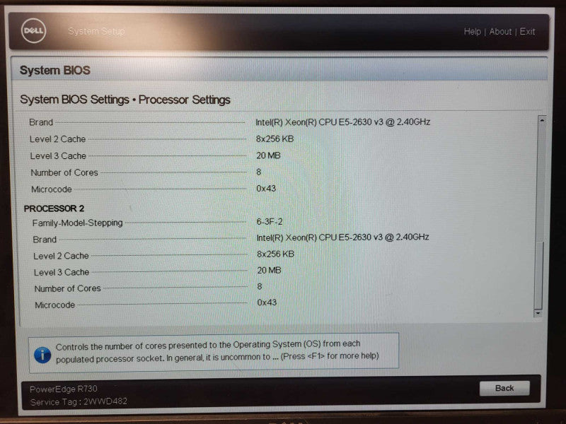 Dell R730 2U 8x 2.5" | 2x Xeon E5-2630 v3 @2.4GHz 32GB DDR4 H730 Mini 2x PSU $