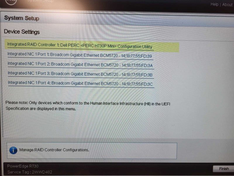 Dell R730 2U 8x 2.5" | 2x Xeon E5-2630 v3 @2.4GHz 32GB DDR4 H730 Mini 2x PSU $