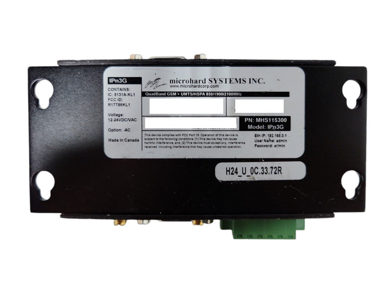 Microhard Systems Inc IPn3G, READ Q