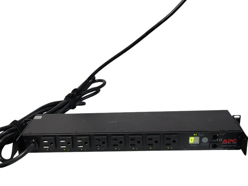 APC AP7900 Switched Rack 8-Outlet PDU Power Strips 120V 12A Q_