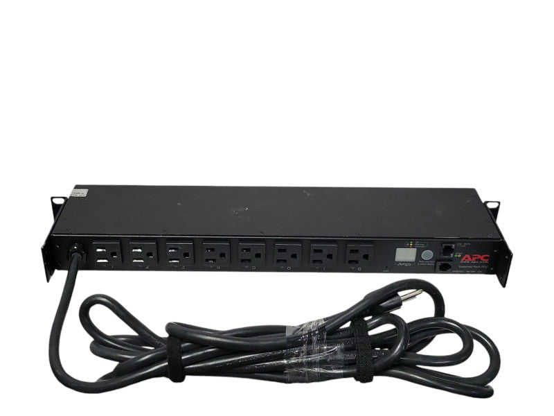 APC AP7900 Switched Rack 8-Outlet PDU Power Strips 120V 12A Q_