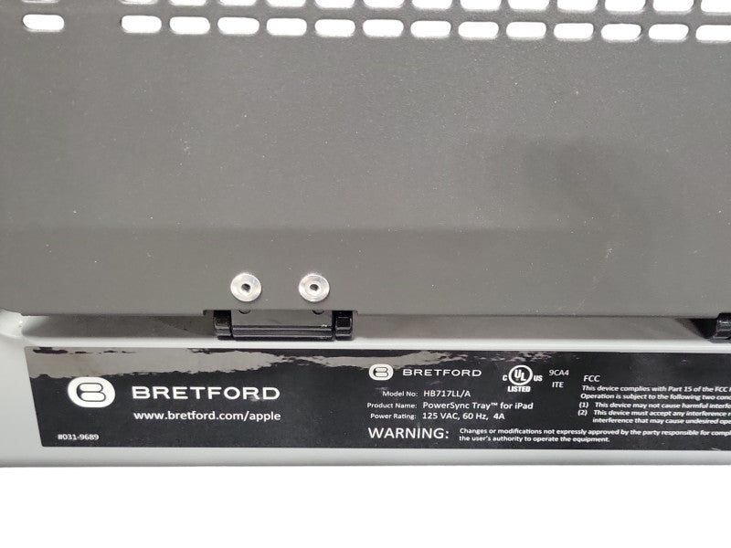 Bretford HB717LL/A PowerSync Tray 10 Unit Charging Station For iPad Lightning _