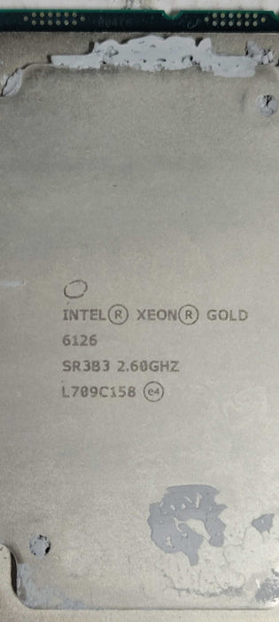 HP Proliant BL460c G10 Blade Server. 2x Xeon Gold 6126 CPUs, No RAM/HDD _