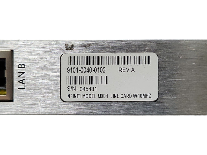 iDirect M0D1 w/ 10MHz Line Card p/n 9101-0040-0102, READ Q
