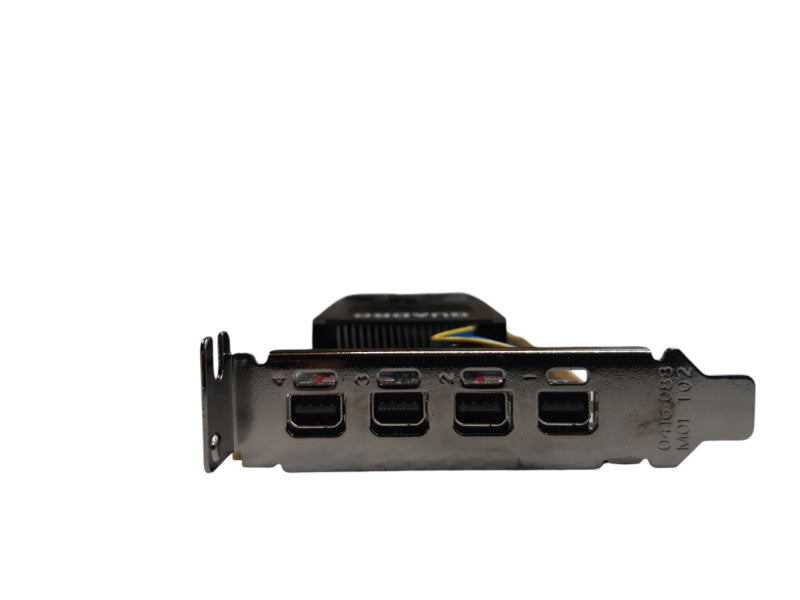 NVIDIA Quadro P1000, 4GB, GDDR5, low Profile, 4x Mini-DP, Graphic Card  Q