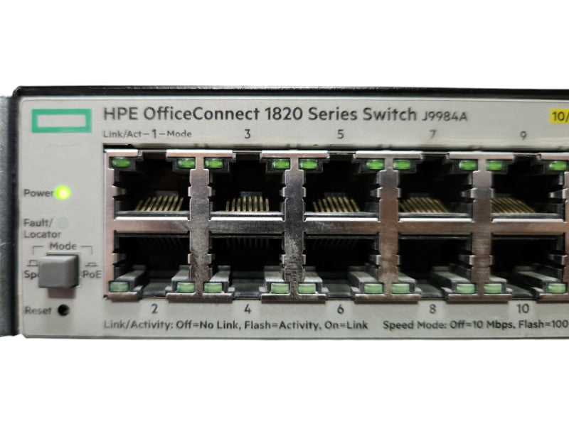 HPE OfficeConnect 48-port PoE+ Gigabit Network Switch J9984A