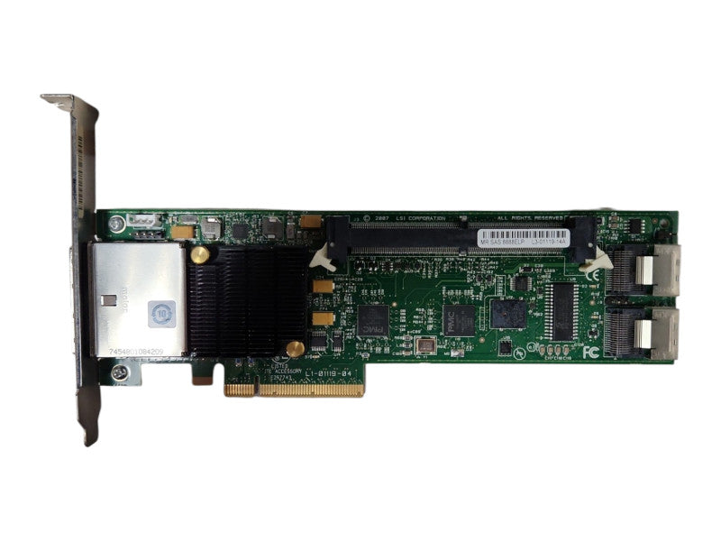 LSI MegaRAID MR SAS 8888ELP 8 Channel PCIE SAS Raid Adapter L3-0111-10A