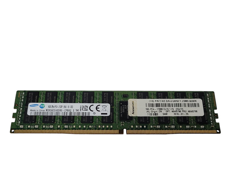 Samsung 16GB 2Rx4 PC-2133P-RA0 DDR4 Server RAM Q_