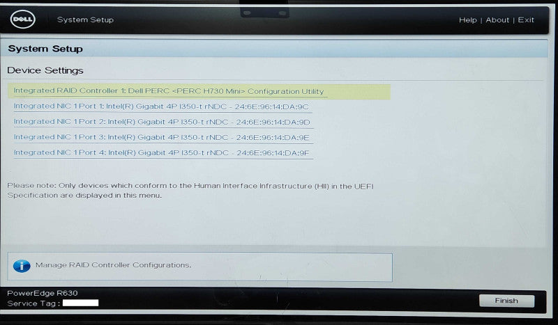 Dell PE R630 1U 8x2.5", 2x Xeon 2667v3 3.2GHz, 32GB DDR4, H730 Mini, 2x PSU