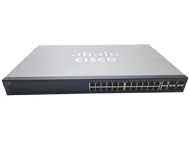 Cisco SG500-28P | 28-Port Gigabit PoE Stackable Managed Switch