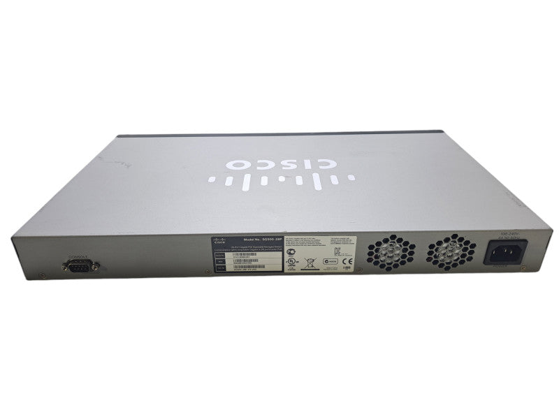 Cisco SG500-28P | 28-Port Gigabit PoE Stackable Managed Switch