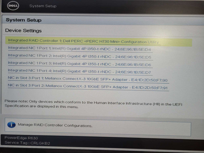 Dell PowerEdge R630 | 2x Xeon E5-2687w v4 | 32GB DDR4 | No HDD | H730 Mini 2.5" !