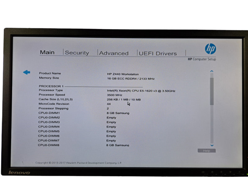 HP Z440 Tower | Xeon E5-1620 v3 @3.50GHz, 16GB DDR4, Quadro K2200, 480GB SSD
