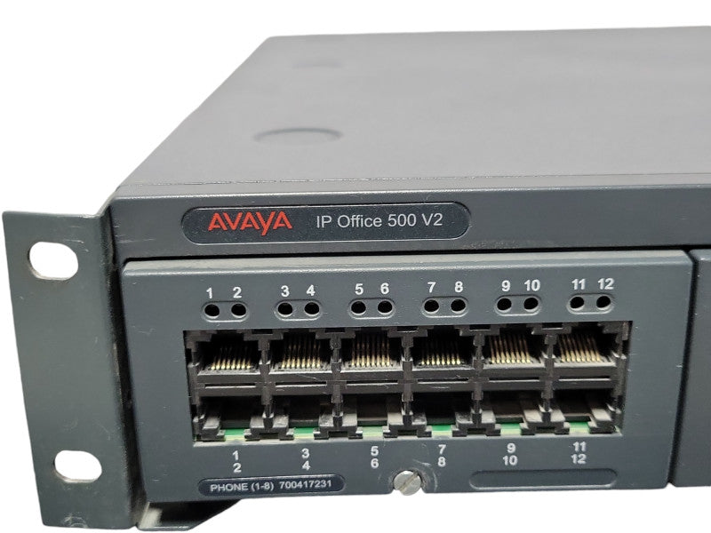AVAYA IP OFFICE 500 V2 CONTROL UNIT IPO IP500V2 PCS23, READ _