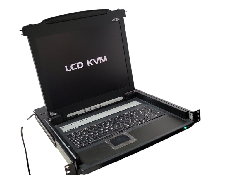 Aten CL1000 LCD Masterview Max Sideway LCD Console Monitor _
