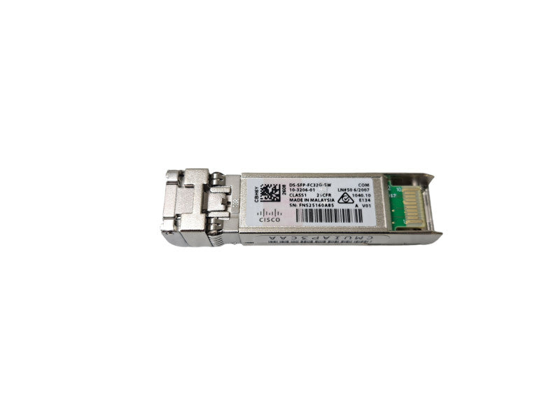Cisco DS-SFP-FC32G-SW | 32Gbps SFP+ FC LC 850nm MMF Transceiver Module Q