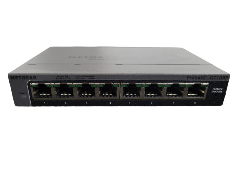 Netgear ProSafe PLUS GS108E 8-Port Manageable Switch !
