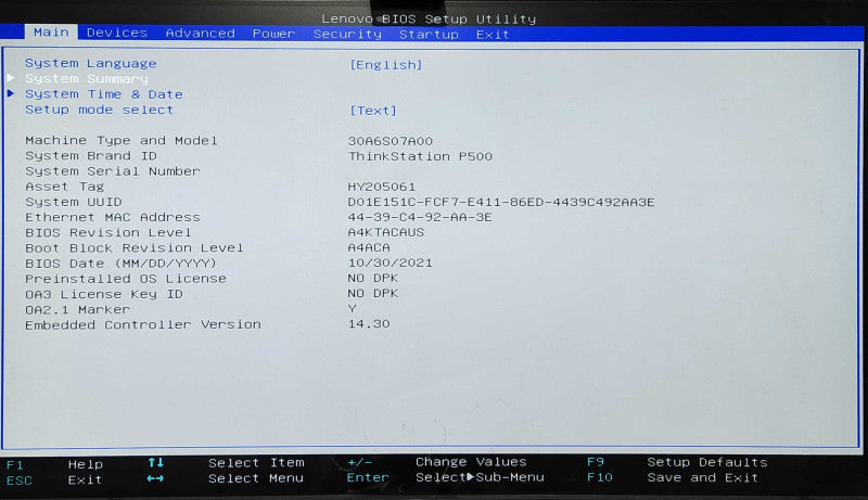 Lenovo ThinkStation P500, Xeon E5-1650 v3 3.50GHz, 16GB DDR4, 4TB HDD, K2200