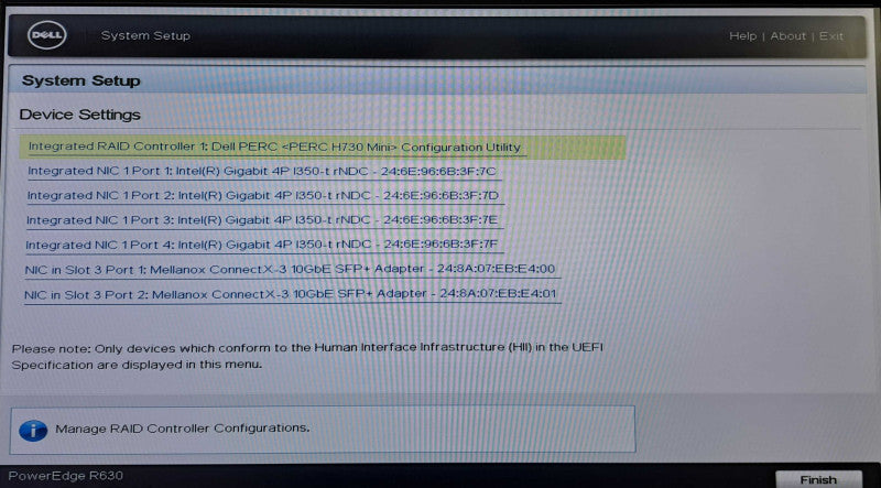 Dell R630 1U 8x 2.5"| 2x Xeon E5-2667 v4 @3.20GHz 8C, 64GB DDR4, H730 Mini