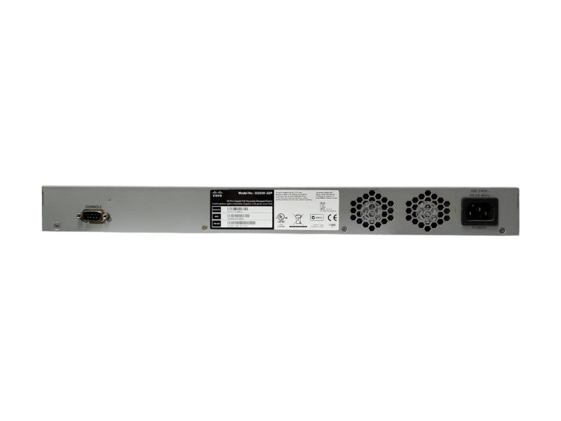 Cisco SG500-28P, 28-Port Gigabit PoE Stackable Managed Switch